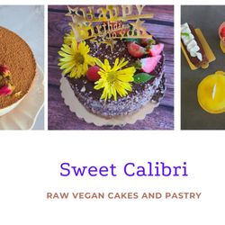 Sweet Calibri - Plant bassed desserts. Vegan. Glunet free desserts. Refined sugar free, dairy free.