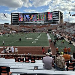 Darrell K Royal-Texas Memorial Stadium - Jets flew over that were deafening (not pictured)