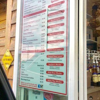 Kindred Spirits Cafe - Both menus, you're welcome lol - Cafes Near Me - Anchorage, Alaska