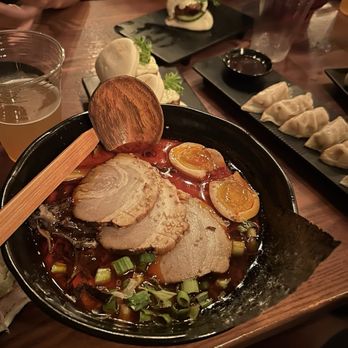 Ichimi - Gables - Spicy Miso Ramen, Pork Gyoza 6 Pcs - Ramen Near Me - Coral Gables, Florida