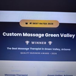 Custom Massage - 2026 Best massage therapist in Green Valley, AZ