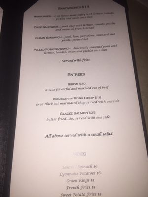 Menu photo 2 Don Villavaso New Orleans, LA