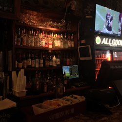 Allgood Lounge - Portion of the bar area. G-day game day! 4.22.17