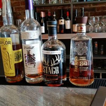 Jack Rose Dining Saloon - A few of the whiskies that I sampled. - American Near Me - Washington, DC, District of Columbia