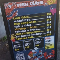 Jay’s Fish Gate - Menu but i was told it changes daily