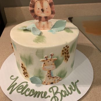 Grandview Bakery - Jungle baby shower cake - Bakeries Near Me - Pittsburgh, Pennsylvania
