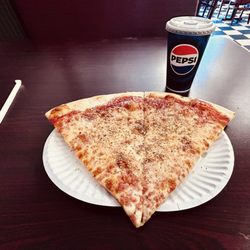Pizza Phil - 2 slices and a soda special $9.