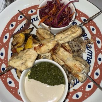 Mama Mezze - Lemon Chicken Skewers - Mediterranean Near Me - New York, New York