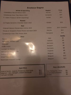 Menu photo 1 Enoteca Sogno Richmond, VA Menu photo 1 Enoteca Sogno Richmond, VA