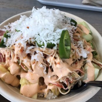 Poke Bowl - Spicy dragon bowl - Sushi Bars Near Me - Owings Mills, Maryland Poke Bowl - Spicy dragon bowl - Sushi Bars Near Me - Owings Mills, Maryland