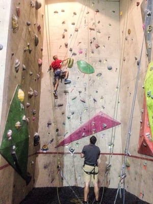 Dyno-Rock Indoor Climbing Center by null