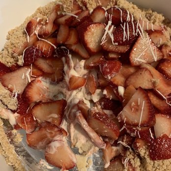 Chocolate Wishes and Treats - No crust.. just strawberries and a whole lot of brown sugar. - Candy Stores Near Me - Clovis, California Chocolate Wishes and Treats - No crust.. just strawberries and a whole lot of brown sugar. - Candy Stores Near Me - Clovis, California