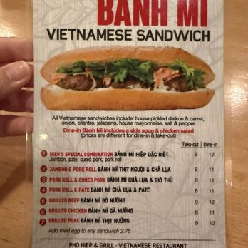 Pho Hiep & Grill - January 2026 menu - Vietnamese Near Me - Chula Vista, California Pho Hiep & Grill - January 2026 menu - Vietnamese Near Me - Chula Vista, California
