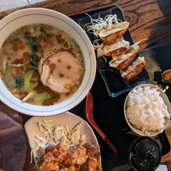 Wagaya - Westside - Chuka dinner set with black garlic tonkatsu ramen - Sushi Bars Near Me - Atlanta, Georgia Wagaya - Westside - Chuka dinner set with black garlic tonkatsu ramen - Sushi Bars Near Me - Atlanta, Georgia
