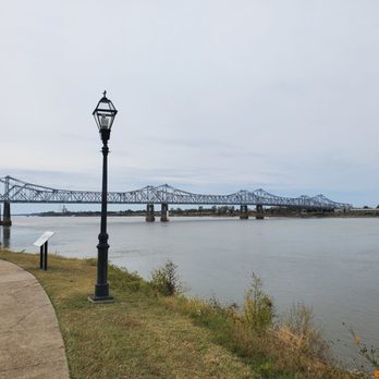 Magnolia Grill - a view of a bridge over a river - Southern Near Me - Natchez, Mississippi Magnolia Grill - a view of a bridge over a river - Southern Near Me - Natchez, Mississippi