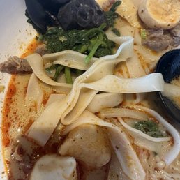Uncooked noodles