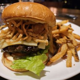 BBQ White Cheddar Burger