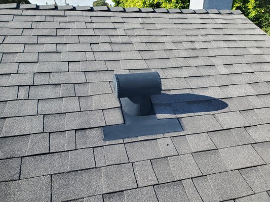 Expert Vent and Flashing Installations - Flashing and vent installations are crucial for ensuring a shingle roof’s longevity and performance in Los Angeles, where sun exposure, rain, and seasonal winds can cause premature wear. Properly installed flashing prevents water infiltration around roof penetrations, valleys, and edges, while vents promote airflow, reducing heat buildup and moisture retention that can lead to mold or shingle deterioration. Our expert team uses high-quality materials and precise techniques to create a watertight, weather-resistant seal, enhancing both the durability and efficiency of the roofing system. To maintain a seamless, polished look, we also apply professional painting, blending the new components with the existing roof and home exterior.

For these projects in and around Los Angeles, CA, we completed expert flashing and vent installations, ensuring optimal waterproofing and ventilation for a shingle roof. By carefully integrating these critical elements, we improved the roof’s resilience against leaks and temperature fluctuations while maintaining its aesthetic appeal. With meticulous craftsmanship and top-tier materials, we delivered a long-lasting, low-maintenance roofing solution tailored to the unique climate demands of Los Angeles.