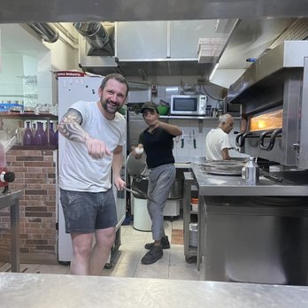 Sapori e Delizie - Great team in the back of the house making the best pizza and pasta under 85 degree of summer hot and humid weather. - Pizza Near Me - Rome, RM Sapori e Delizie - Great team in the back of the house making the best pizza and pasta under 85 degree of summer hot and humid weather. - Pizza Near Me - Rome, RM