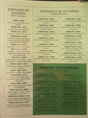 Menu photo 1 Margarita's Philippi, WV Menu photo 1 Margarita's Philippi, WV