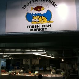 Watch your steps and go early for your fresh seafood.