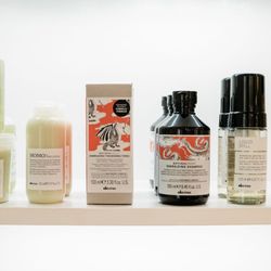 Fox + Den Salon - Davines is a luxury line that focuses on sustainability and incredible care for your hair.