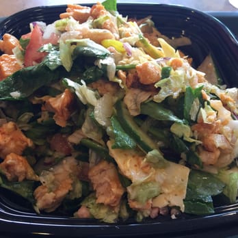 Subway - Chopped buffalo chicken salad. And it's huge !! - Sandwiches Near Me - Rochester, New York