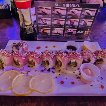 Vibes Sushi Bar And Grill - Custom made albacore roll - Sushi Bars Near Me - Ramona, California Vibes Sushi Bar And Grill - Custom made albacore roll - Sushi Bars Near Me - Ramona, California