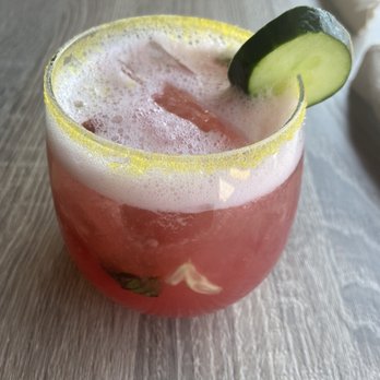 The Rustik Fork - Watermelon/ Cucumber cocktail  The best ! - Gastropubs Near Me - Riverside, California
