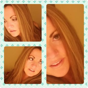 Rendezvous Salon - Honey highlights while transitioning to silver...very beachy! By Tiffany Abrica - Hair Stylists Near Me - Bakersfield, California