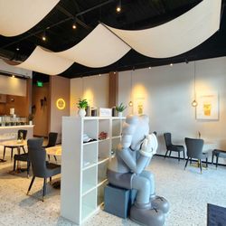 Harmony Tea Shoppe - Spacious & cute interior.
