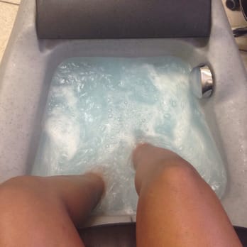 Michele Nails - Pedicure with whirlpool bubbles - Nail Salons Near Me - Austin, Texas