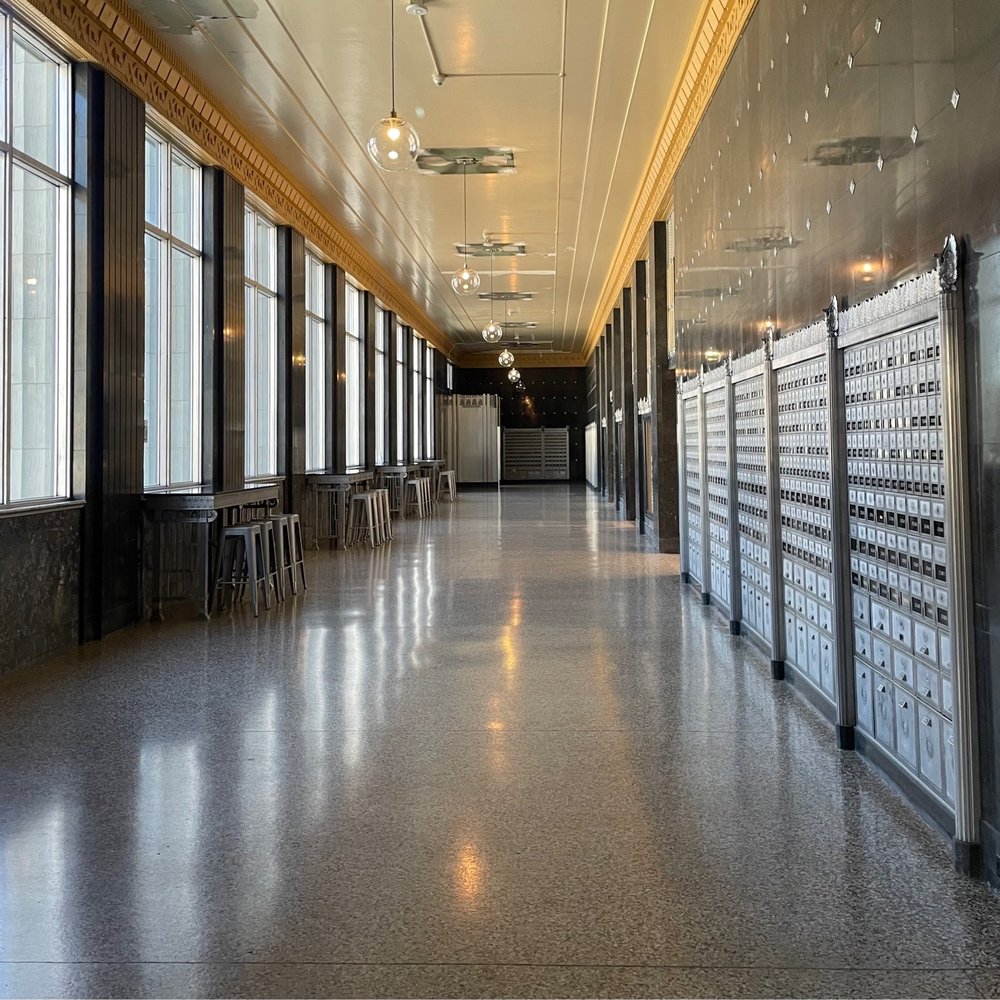 The Basement - All the old post office boxes - technically above The Basement - Public Markets Near Me - Reno, Nevada