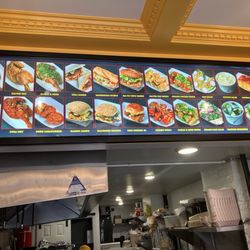 Pictoral menu