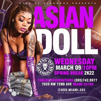 King of Diamonds - asian doll in purple outfit - Strip Clubs Near Me - Miami, Florida King of Diamonds - asian doll in purple outfit - Strip Clubs Near Me - Miami, Florida