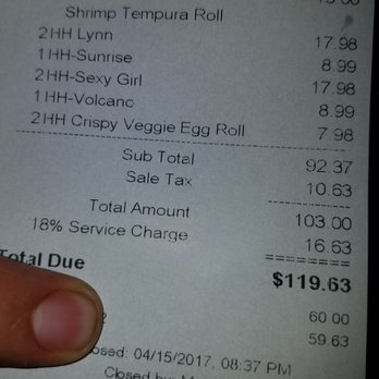 OHO Sushi Studio - 18% service charge added - Sushi Bars Near Me - Long Beach, California