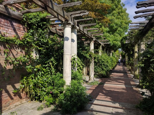 The Hill Garden and Pergola by null
