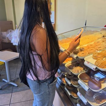 Krispy Kreme - The donut display is enticing. - Donuts Near Me - Chula Vista, California Krispy Kreme - The donut display is enticing. - Donuts Near Me - Chula Vista, California