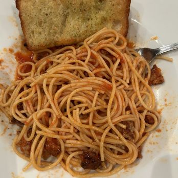 Paesanos - Pasta with marinara no meatballs add the sausage- I should have worn my big girl pants for this. I was so full. - Italian Near Me - Davis, California