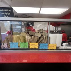Grill Express - Hardworking staff making fresh food and some food specials