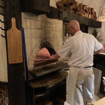 La Bohème - Brick oven pizza made fresh right at the bar - Pizza Near Me - Hoboken, New Jersey