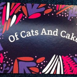 Of Cats And Cakes - Business card