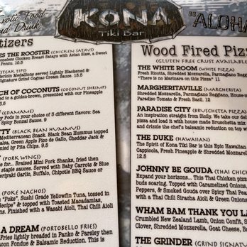Grind At Kona Tiki Bar - New American Near Me - Ormond Beach, Florida