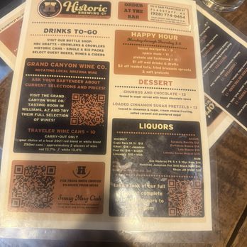 Historic Barrel House - Flagstaff - Menu - Breweries Near Me - Flagstaff, Arizona