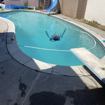 Definite Pool Solutions - After Diego  got my pool right. - Pool Cleaners Near Me