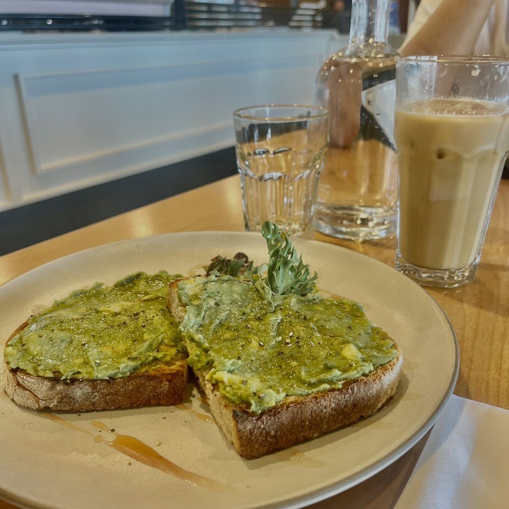Loyal Coffee - avocado toast & iced vanilla + honey latte with oat milk - Coffee & Tea Near Me - Colorado Springs, Colorado Loyal Coffee - avocado toast & iced vanilla + honey latte with oat milk - Coffee & Tea Near Me - Colorado Springs, Colorado