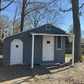 Cordle Home Improvement - Completed shed painting job. - Painters Near Me Cordle Home Improvement - Completed shed painting job. - Painters Near Me
