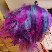 Photo of Jacky Hair Salon - Rockville, MD, United States. Most recent hair - done by David   Still bright a month later!