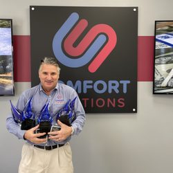 Comfort Solutions - Celebrating 9 Carrier President's Awards.