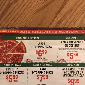 Papa Johns Pizza - Papa Johns corporate coupon scam - Pizza Near Me - Vienna, Virginia Papa Johns Pizza - Papa Johns corporate coupon scam - Pizza Near Me - Vienna, Virginia